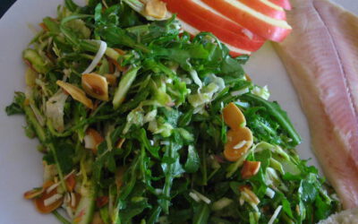 Asparagus/Arugula Salad: Tuesday, April 26, 2022