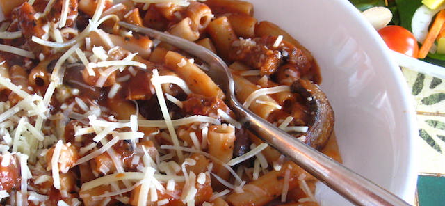 Whole Wheat Penne Pasta with Old-world Marinara Sauce: Wednesday, May 4, 2022