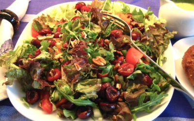 Seasonal Bing Cherry and Grilled Chicken Salad : Thursday, June 16, 2022