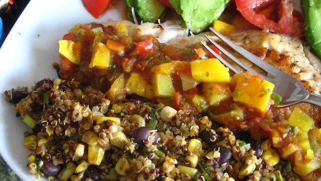 Grilled Rockfish with Mango Salsa: Monday, June 20, 2022